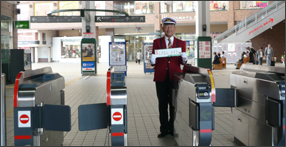 長崎駅からのお迎え